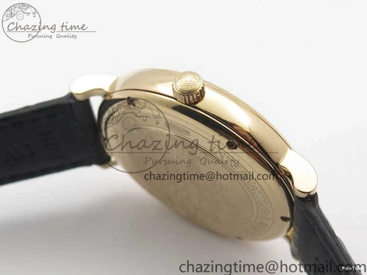 MIROTIME 0809 MoistureWicking Portofino Automatic RG IW356522 FKF 1:1 Best Edition Blue Dial on Black Croco Strap A 7109